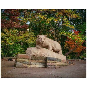 photo print of Penn State Nittany Lion Shrine
